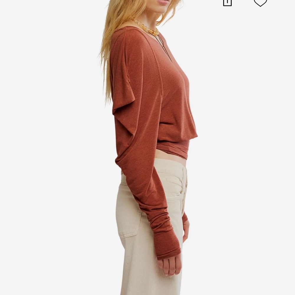 Free People Moxie Long Sleeve Top - Picture 6 of 9